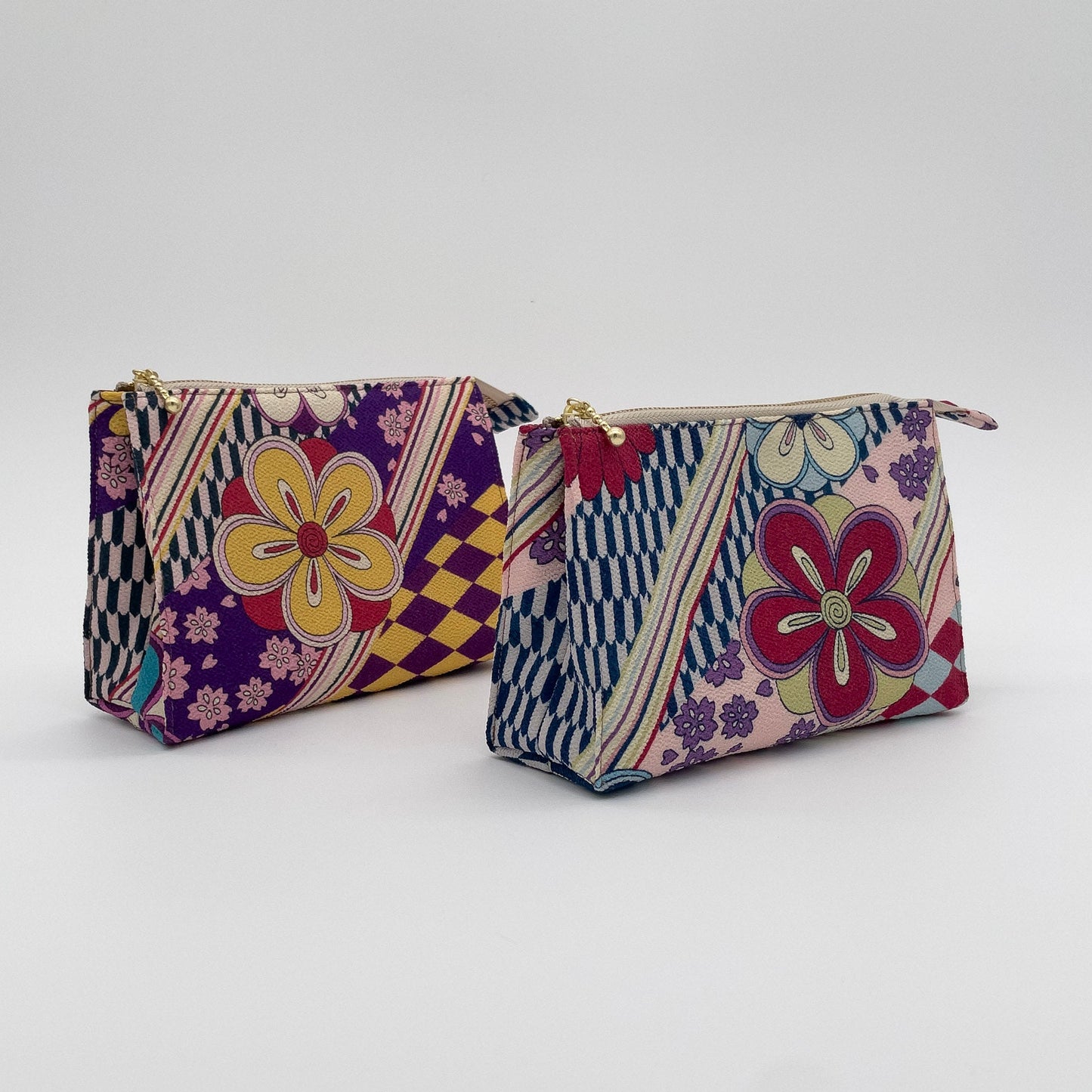 Japanese Cherry Blossom Cosmetic Bag
