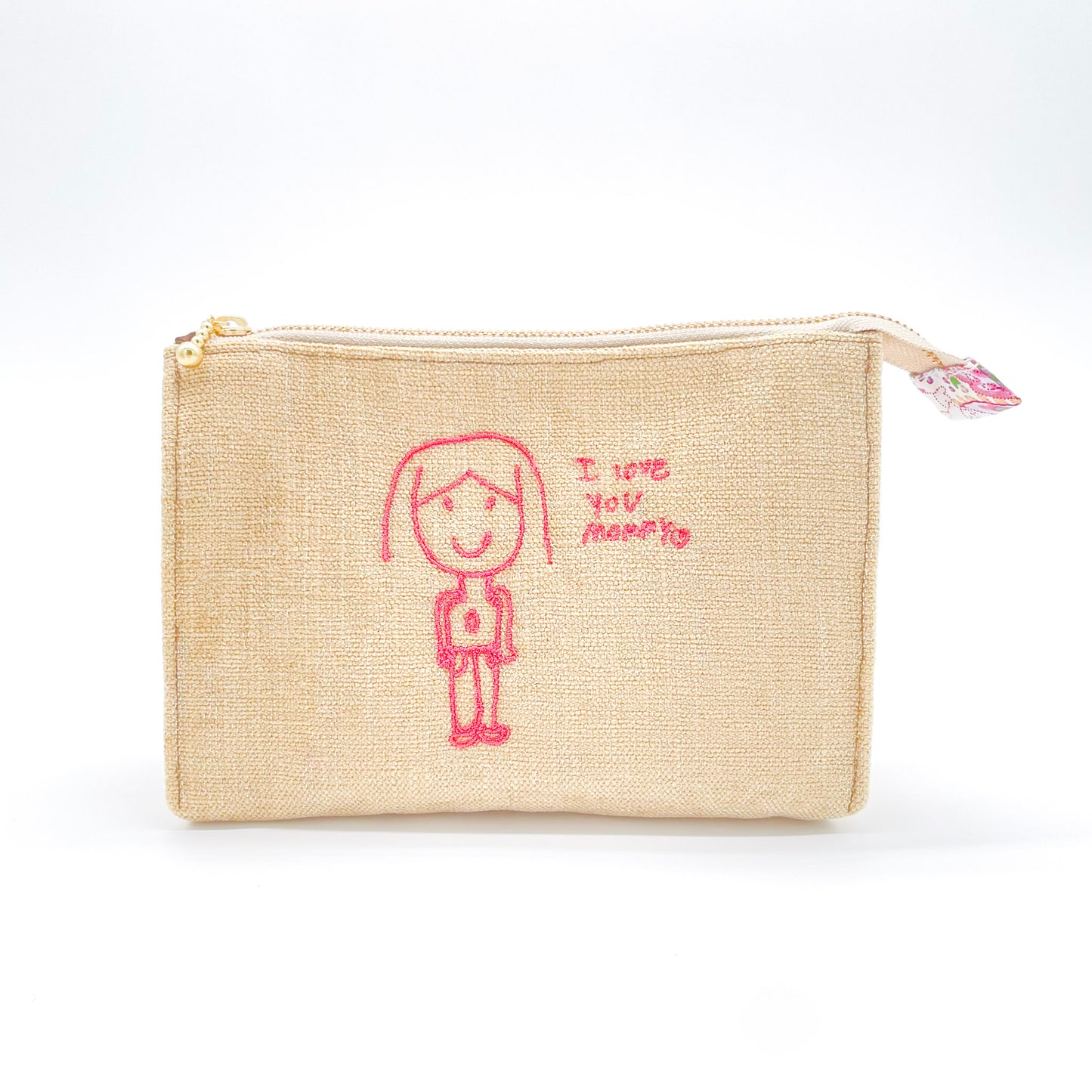 Custom Embroidered Makeup Bag for Mother’s Day, Birthday and Just Because
