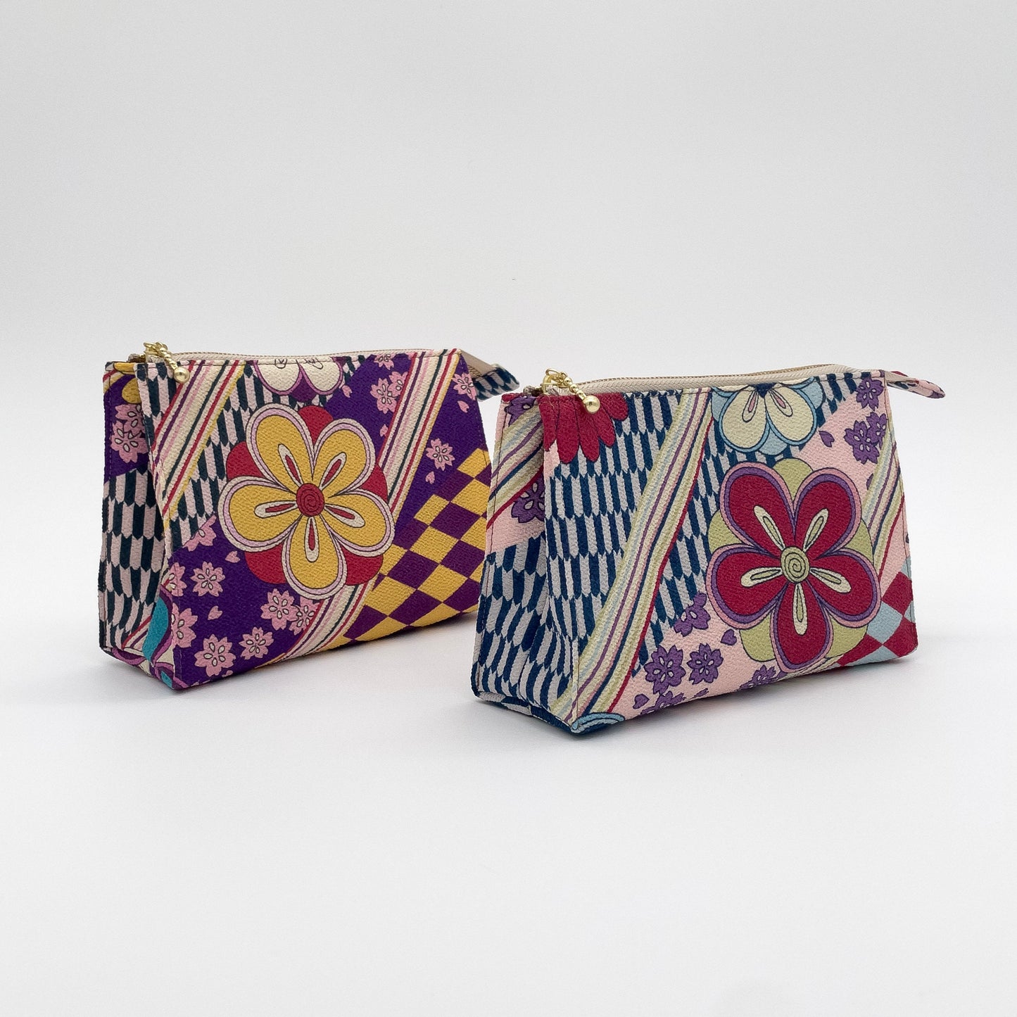 Japanese Cherry Blossom Cosmetic Bag