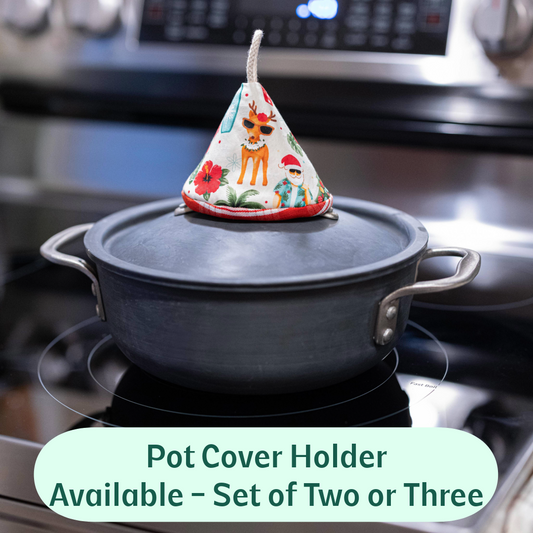 Hawaiian Holiday Kitchen Set – Oven Mitt, Potholder & Pot Cover
