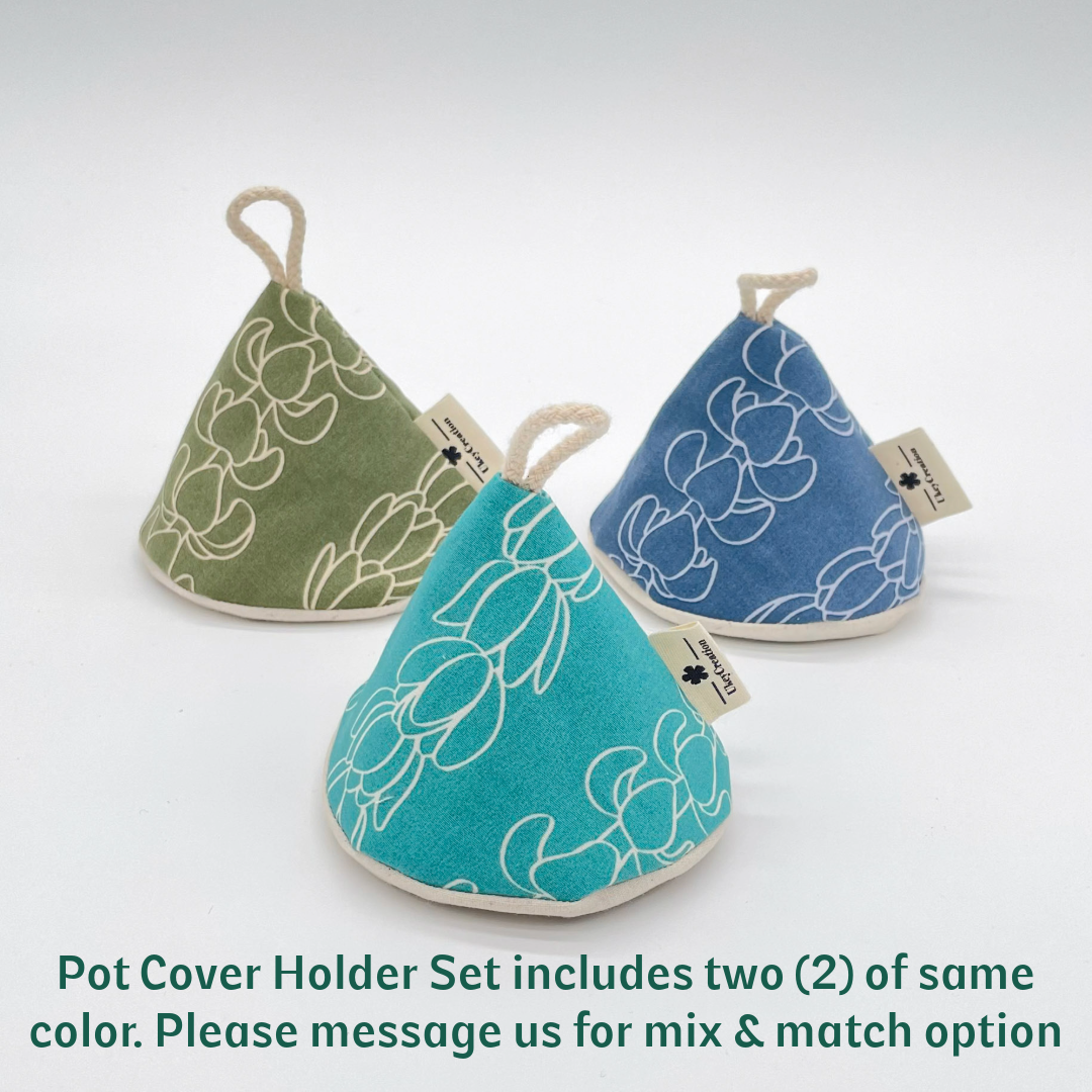 Oven Mitt in Hawaiian Fabric – One or Two Piece Set | Heat-Resistant | Artisan Kitchen Gift