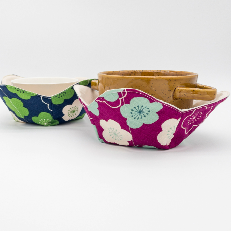 Japanese Microwavable Soup Bowl Cozy Holder