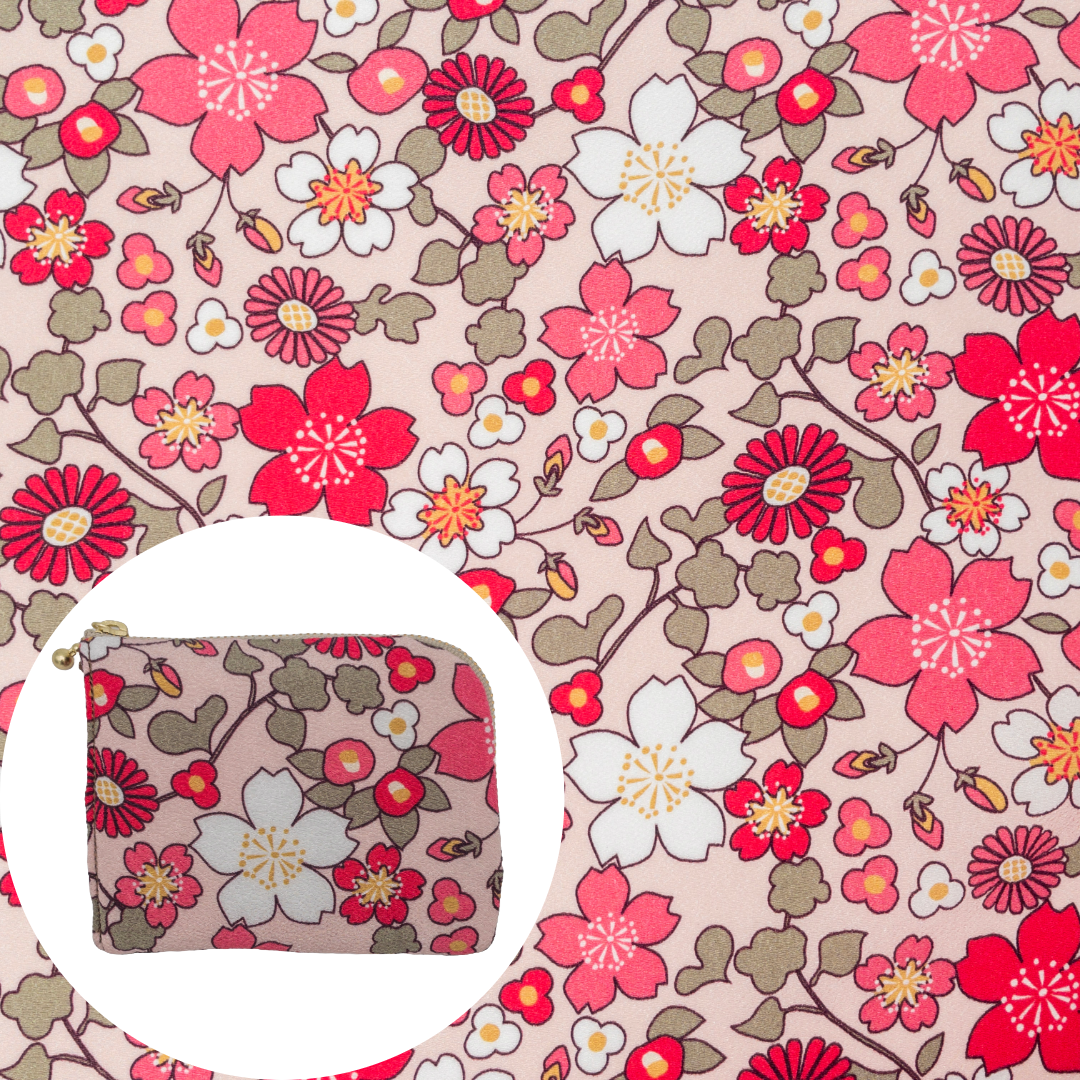 Cherry Blossom Slim Wallet