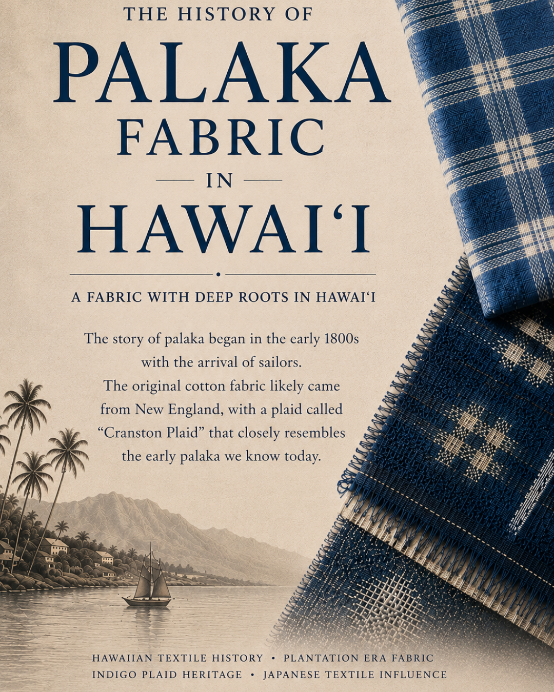 Palaka Fabric: Hawaiʻi’s Plantation Plaid Story