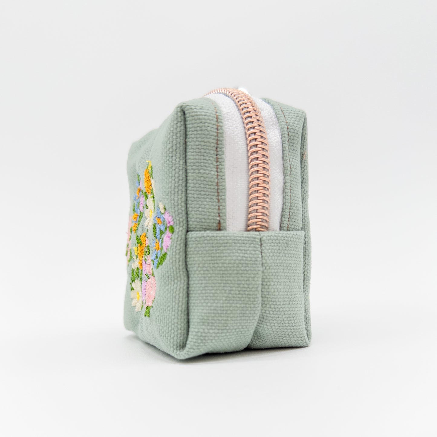 Blooming Paw Embroidered Dog Poo Bag Holder