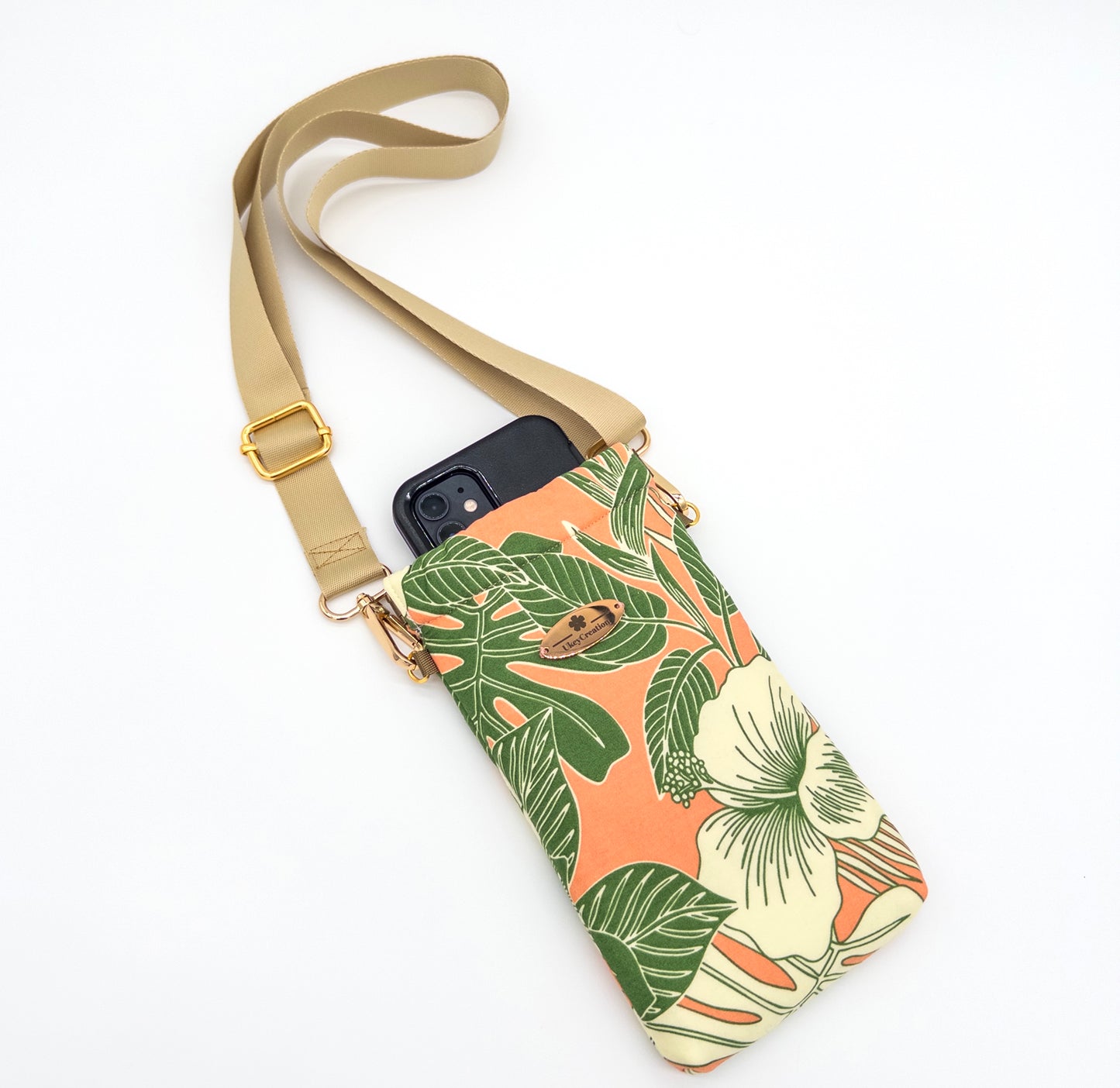 Tropical Crossbody Phone Bag