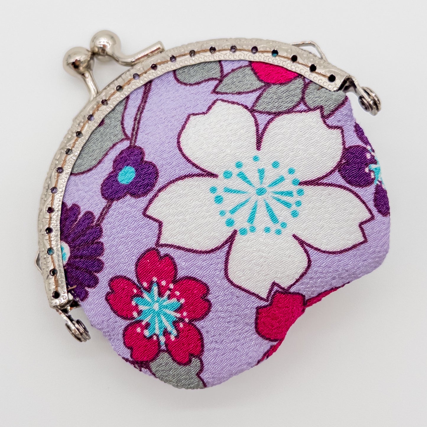 Sakura Mochi Coin Pouch – Kyoto Chirimen Fabric