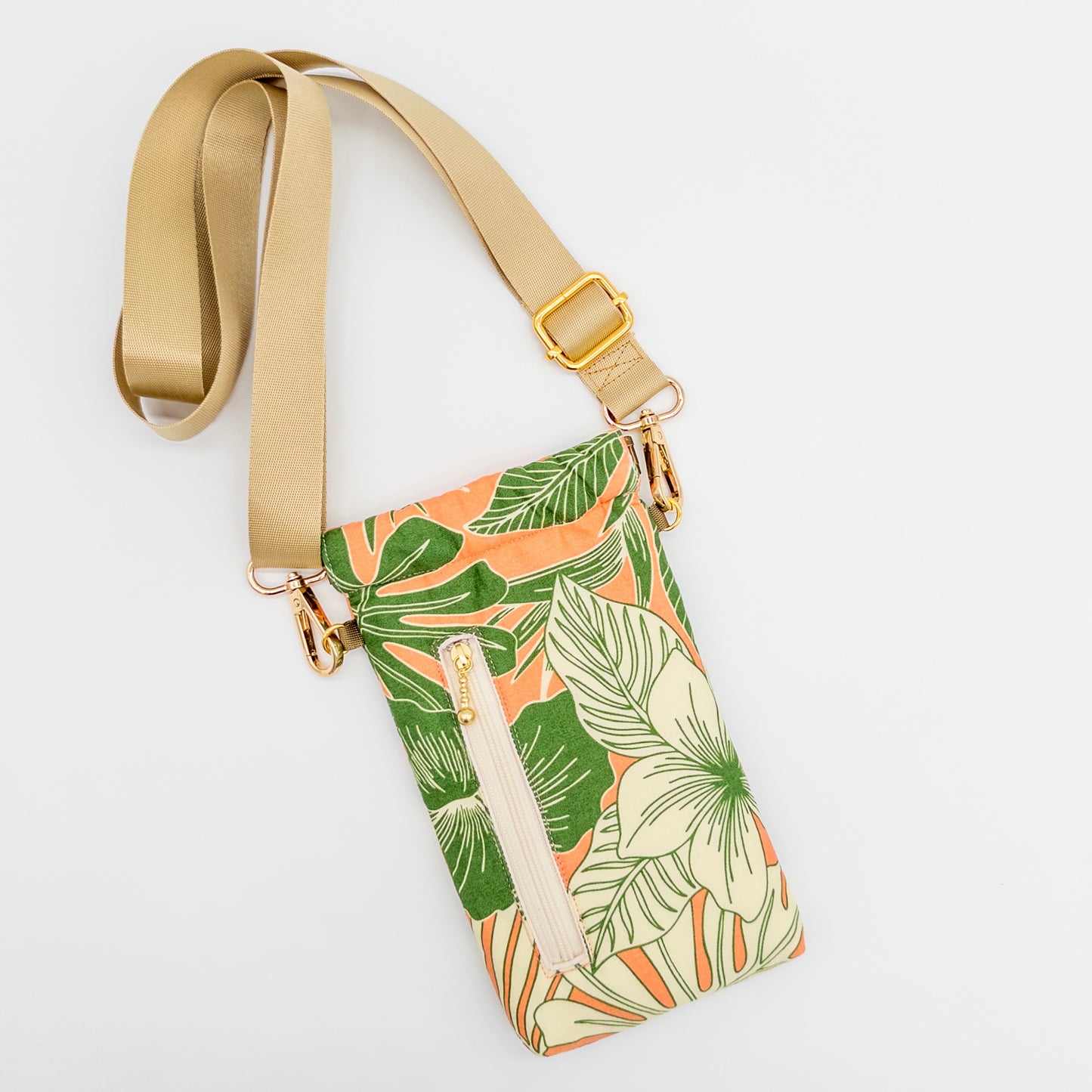 Tropical Crossbody Phone Bag