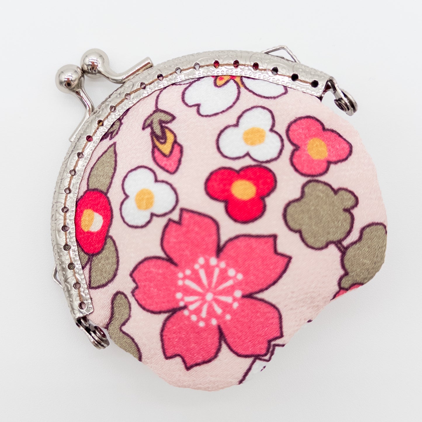 Sakura Mochi Coin Pouch – Kyoto Chirimen Fabric