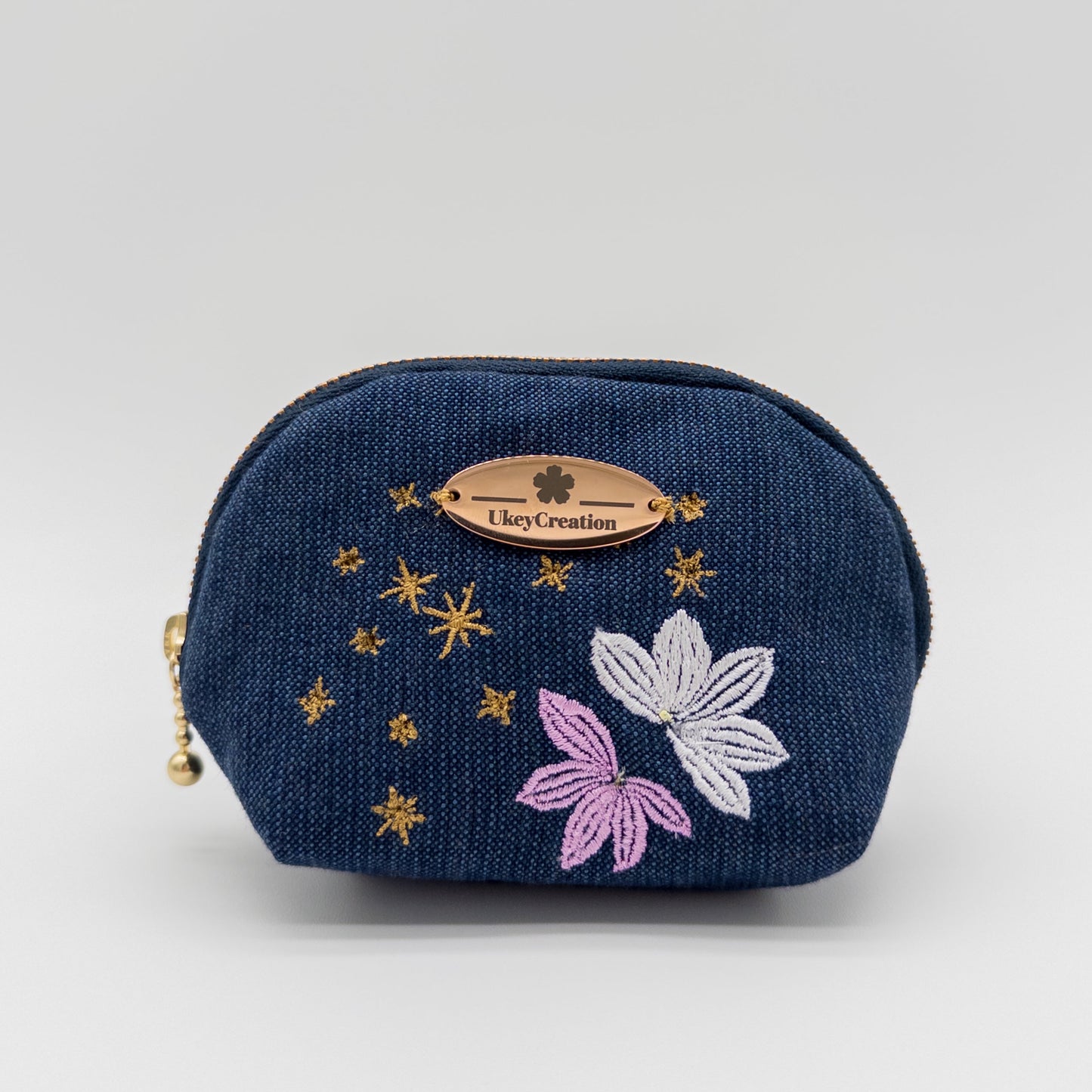 Tanabata × Naupaka Embroidered Story Pouch