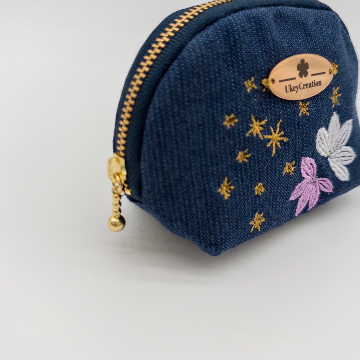 Tanabata × Naupaka Embroidered Story Pouch