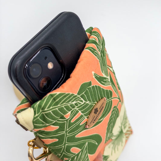 Tropical Crossbody Phone Bag