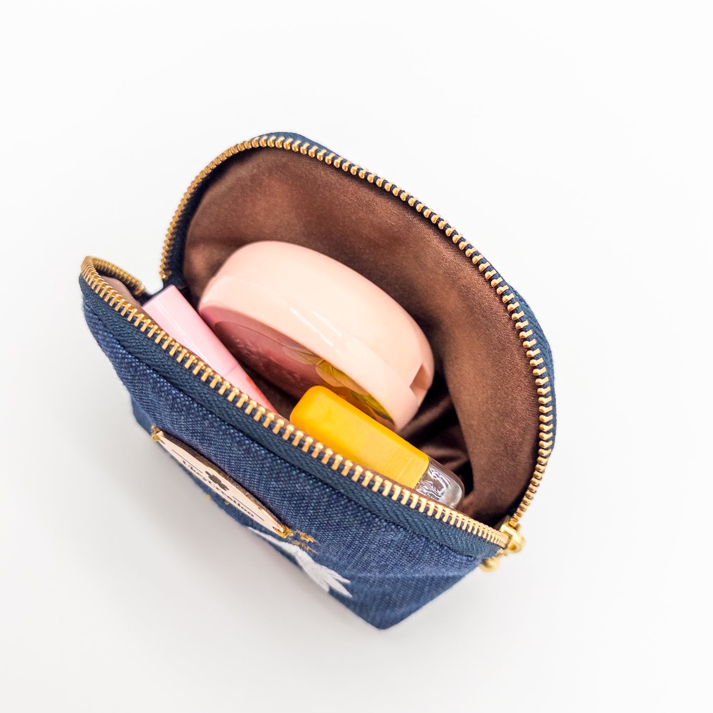Tanabata × Naupaka Embroidered Story Pouch