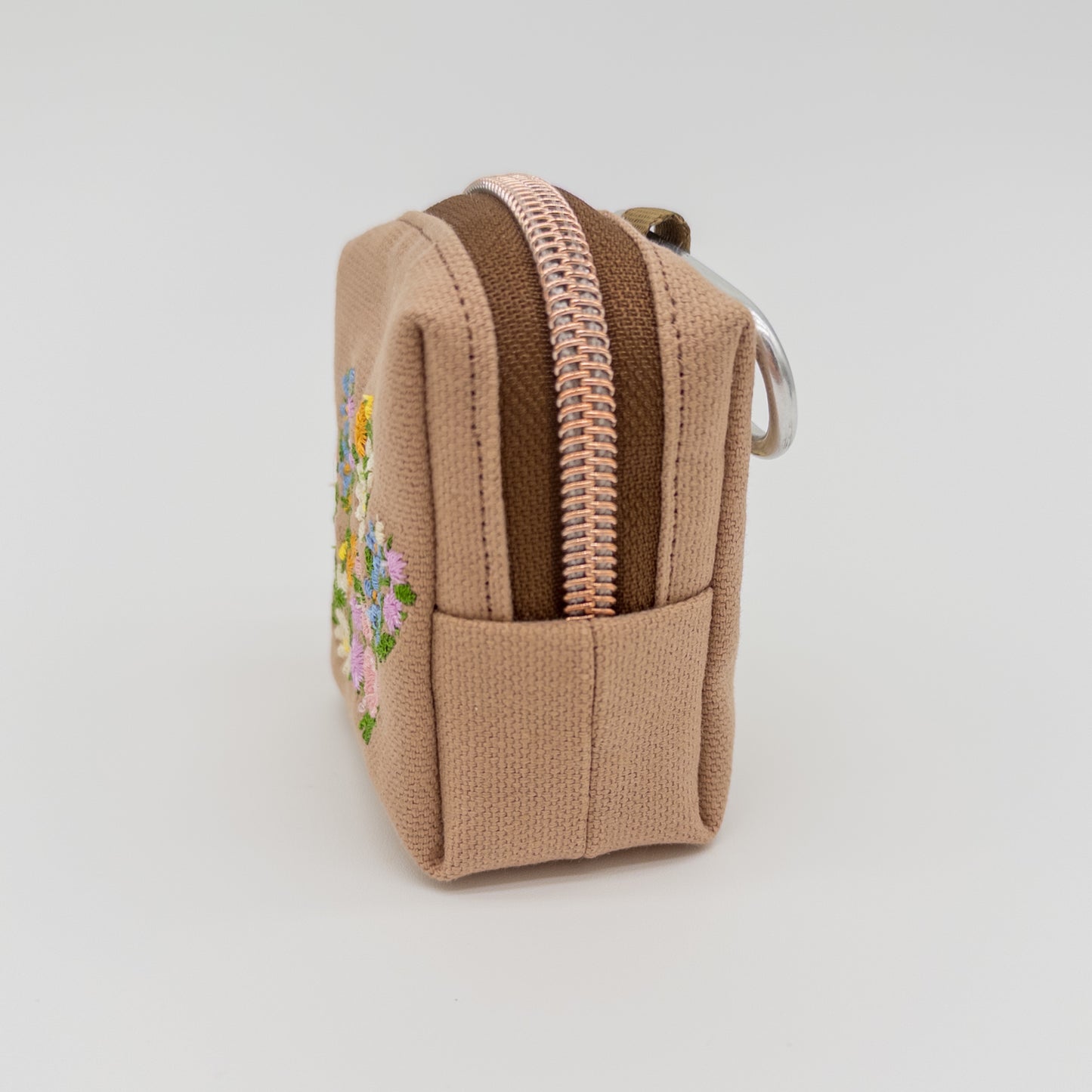 Blooming Paw Embroidered Dog Poo Bag Holder