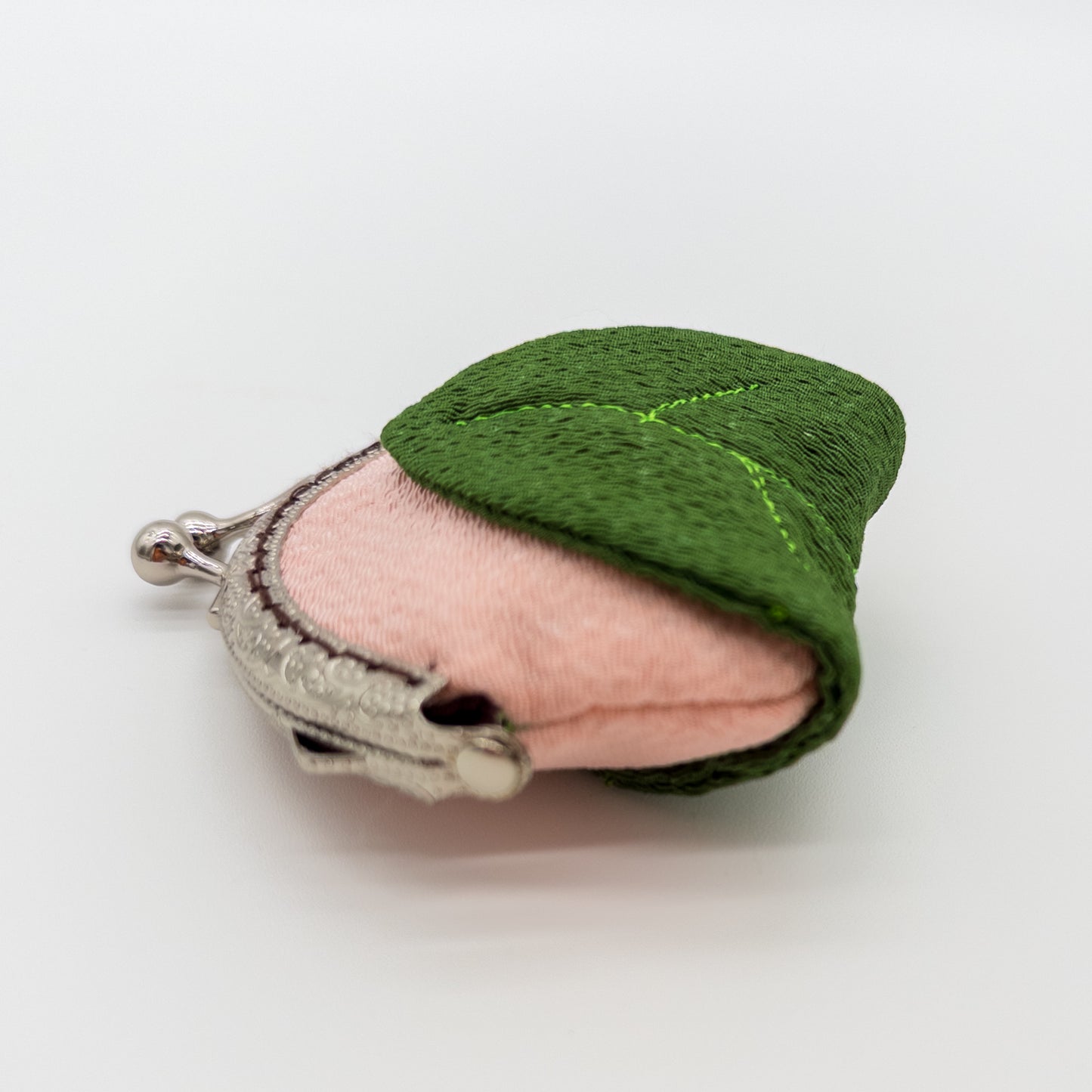 Sakura Mochi Coin Pouch – Kyoto Chirimen Fabric