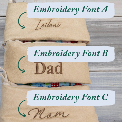 Mermaid Christmas Stocking – Personalized in Red, White, or Ocean Blue