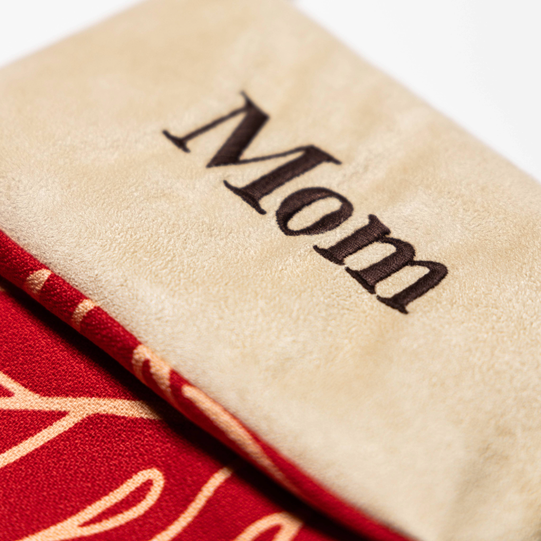 Tropical Monstera Hawaiian Christmas Stocking - Personalized With Wooden Tag or Embroidered Name