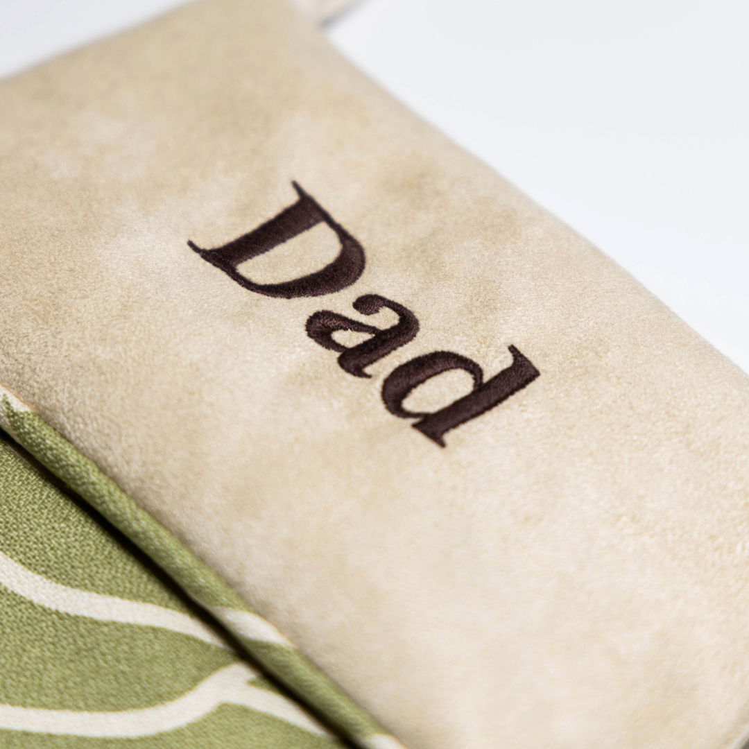 Tropical Monstera Hawaiian Christmas Stocking - Personalized With Wooden Tag or Embroidered Name