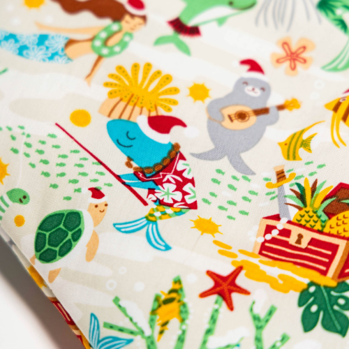 Personalized Mermaid Christmas Stocking With Tags or Embroidered Name