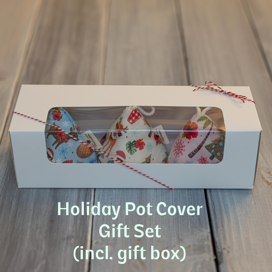 Hawaiian Holiday Kitchen Set – Oven Mitt, Potholder & Pot Cover