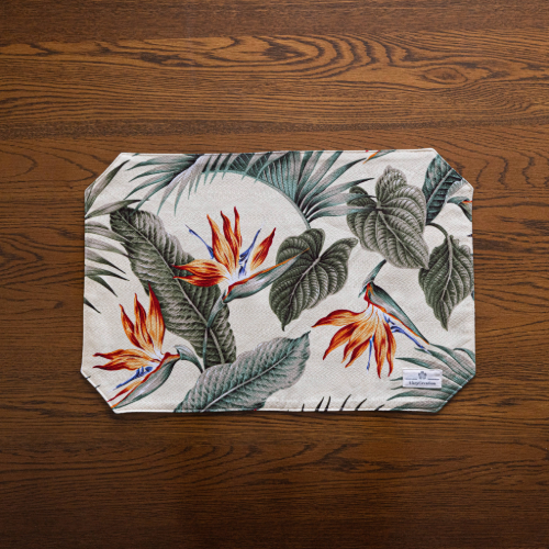 Hawaiian Tropical Reversible Placemats