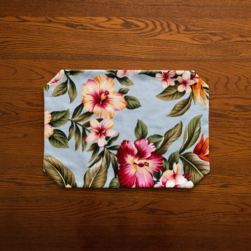 Hawaiian Tropical Reversible Placemats